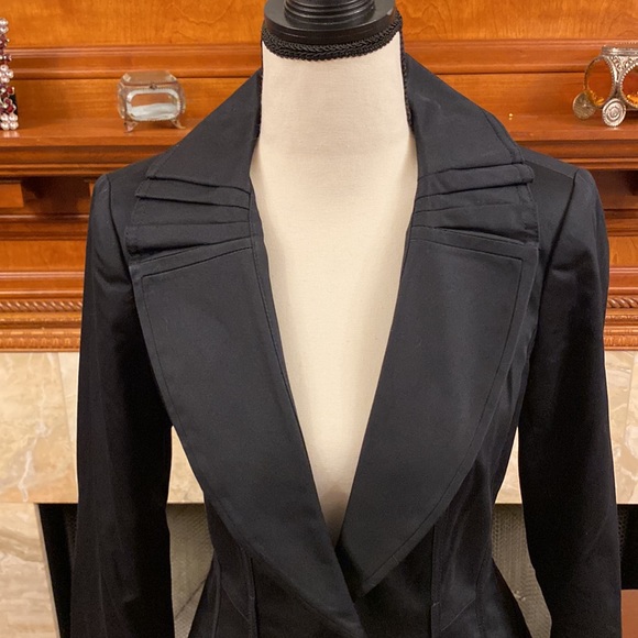 WHBM Black Jacket. NWOT - Picture 2 of 10